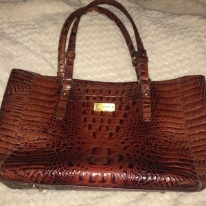 Brown Brahmin leather tote!